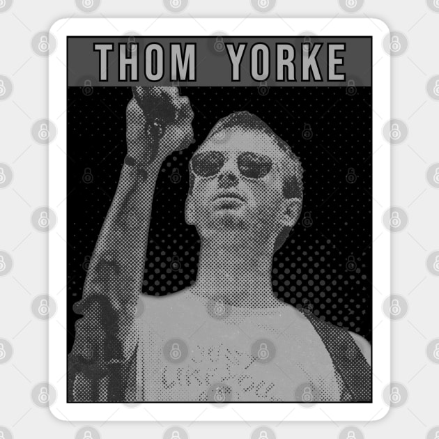 Thom Yorke // Illustrations Magnet by Degiab